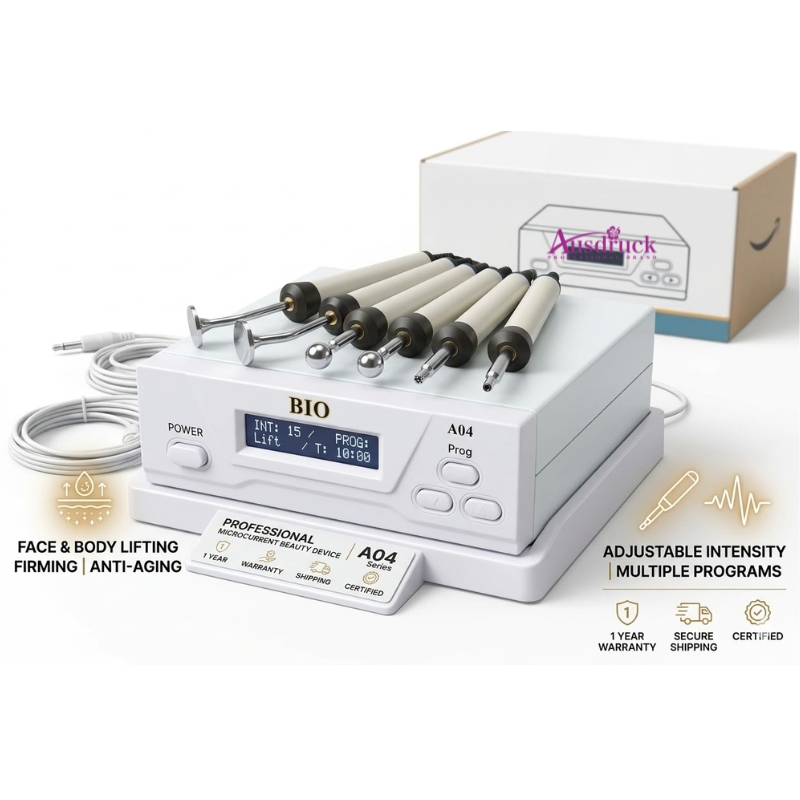 Professional A04 BIO Face Lift Machine Skin Lifting Tightening Wrinkle Remover RF Bio Technology Home Use Beauty Equipment for Facial Rejuvenation Anti Aging