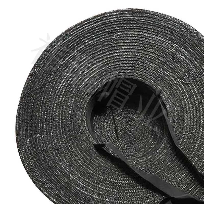 Black Wide Brim Flat Top Ribbon Straw Hat Summer Hats for Women Girl Boater Beach Cap with Chin Strap Outdoor Vacation Sun Hat H260317 - view 6