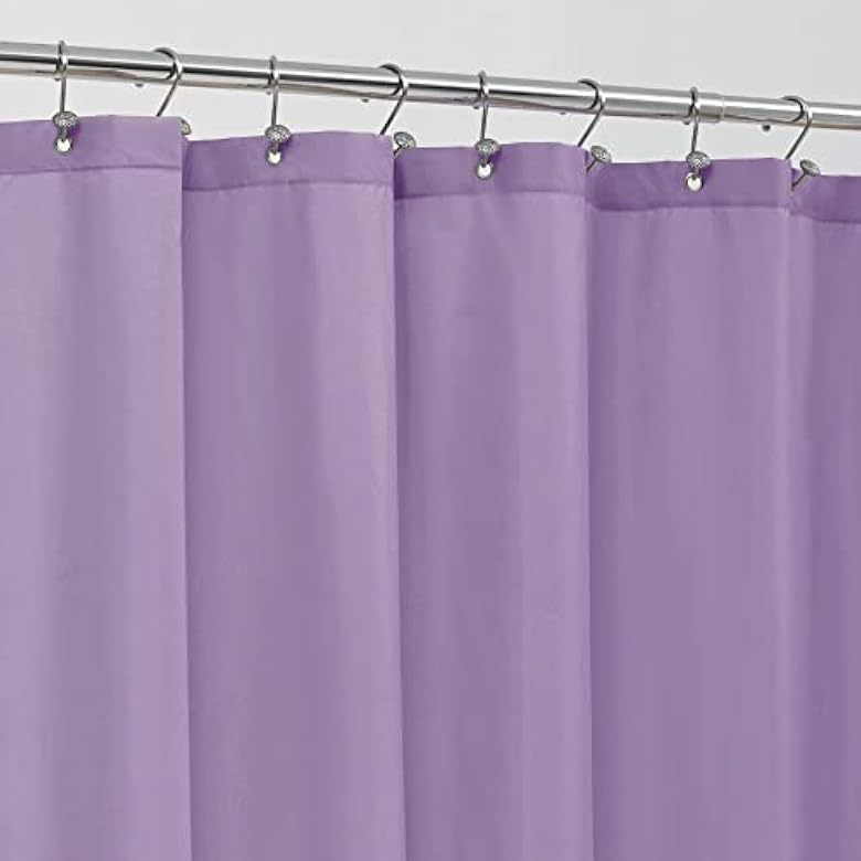 YL-38359 Solid Color Imitation Linen Shower Curtain, Solid Color Polyester Bathroom Curtain, Hotel Toilet Partition Curtain Customization