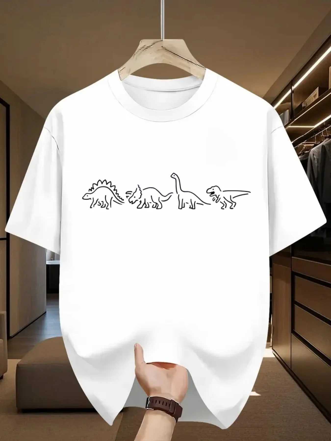 Man Summer New Trendy Casual T-shirt Versatile Comfortable Suitable Outdoor Leisure Made of 100 Pure Cotton and Soft Material M260317