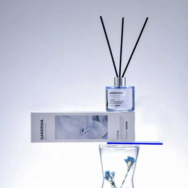 50ml Reed Diffuser Sets Rose Lavender Jasmine Essential Oil with Expanding Stick Hotel Home Aromatherapy Air Fresh Fragrance D260317