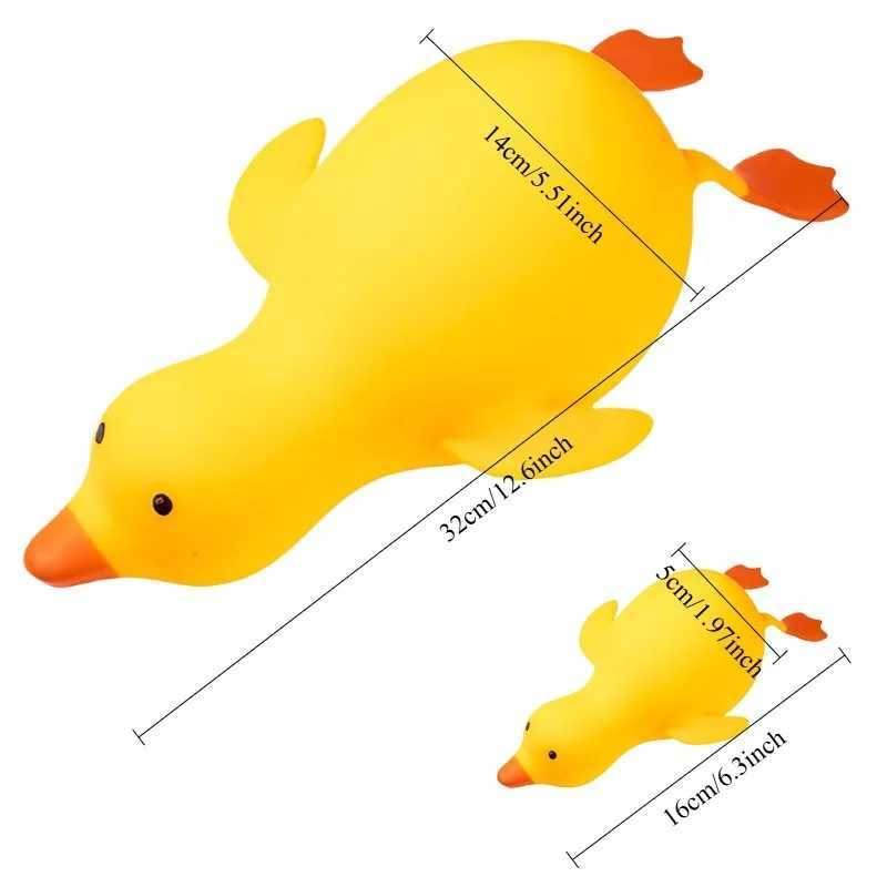 Squishy Antistress Duck Fidgets Toys Cute Goose Animals Vent Toys for Kids Adults Decompression Stretch Toys Friends Best Gift H260317