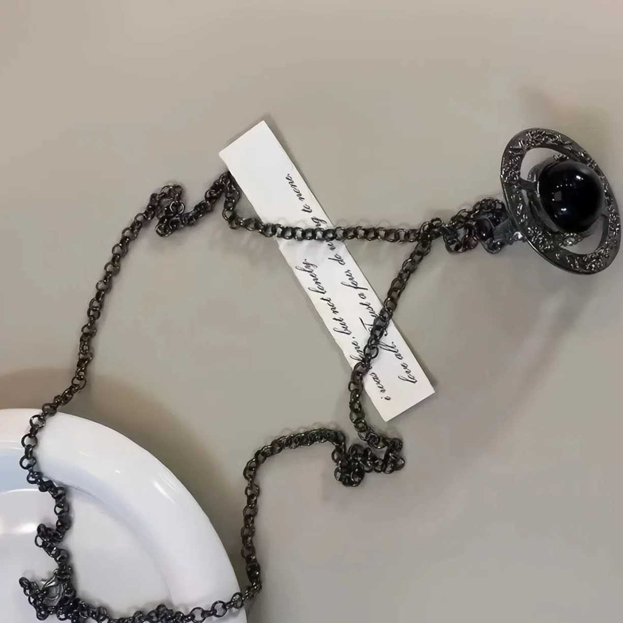 3D Black Waist Chain Light Luxury Body Jewelry for Womens Waist Decor H260316 - view 3