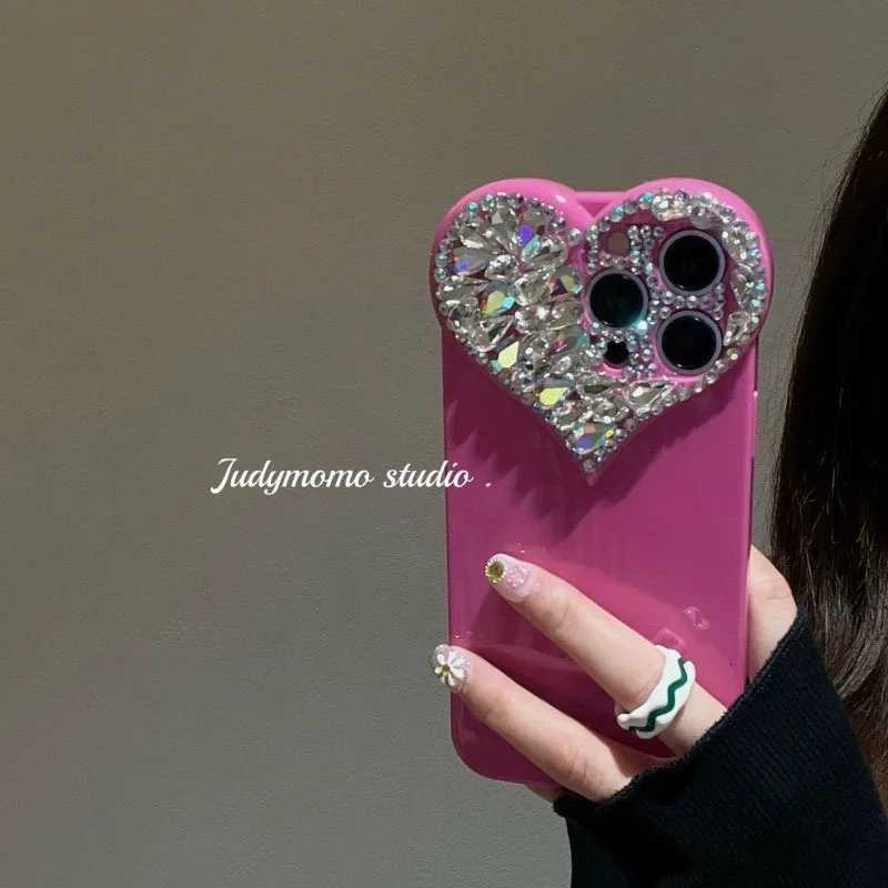 For iPhone 16 17 Air 15 Pro Max 14 Plus 13 Mini 12 Pro 11 7 8 SE2 SE3 Candy Blink 3D Diamond StyleSoft Phone Case Cover C260314