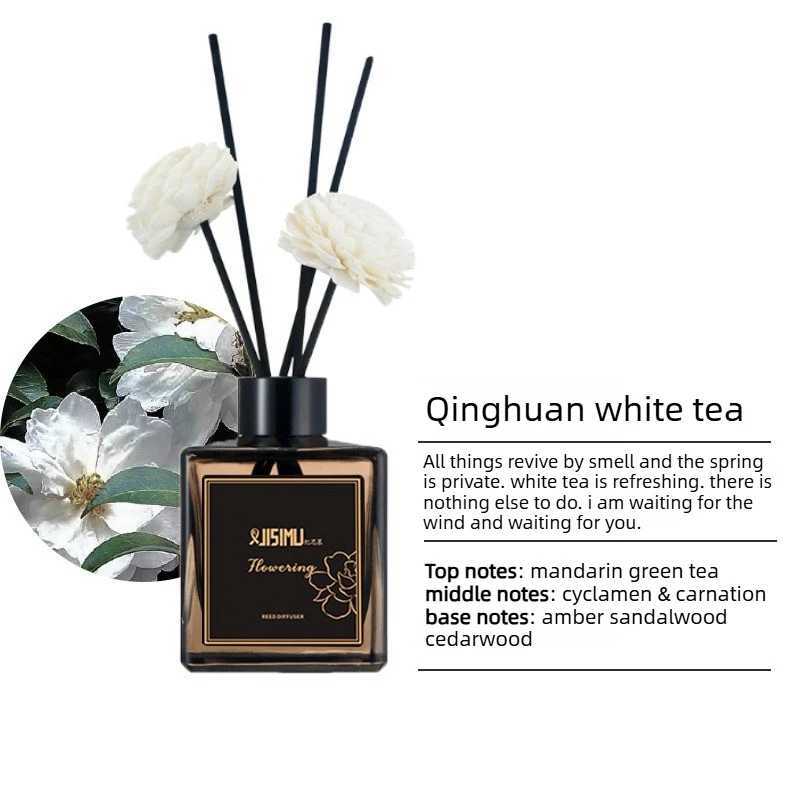3 Bottles 50ML Aroma Diffuser Set with Rattan Sticks Fragrance Refill No Flame Scented Gift Purifying Air Home Fragrance Product D260317