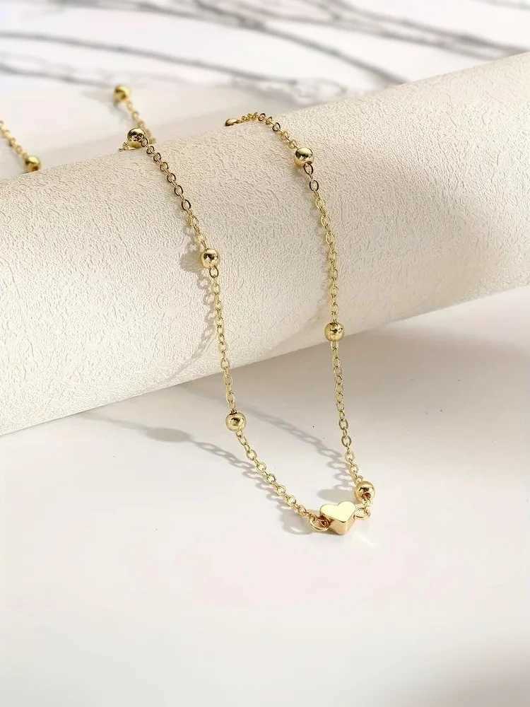 Bikini Waist Chains Body Jewelry Accessories Girls Simple Heart Beaded Belly Chains For Women Fashion Metal Beach H260316 - view 7