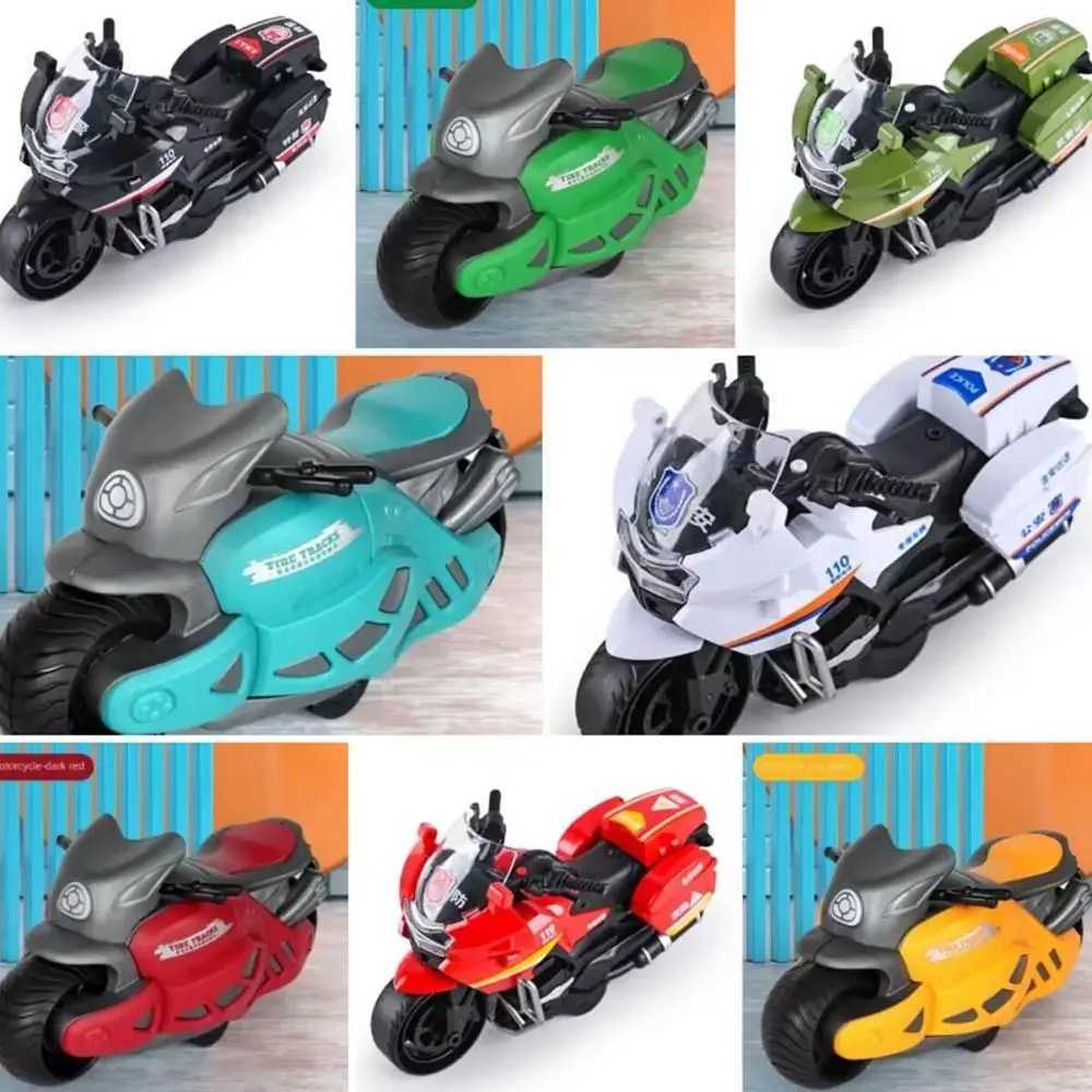 Mini Car Inertia forward Innovative styling Birthday Gift Plastic Inertia Car Children Educational Gift Motorcycle Model D260317