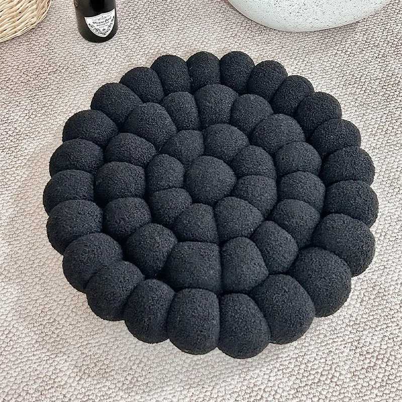 2025 new solid color household handmade bay window mat futon tatami seat cushion sofa office backrest bed cushion D260317