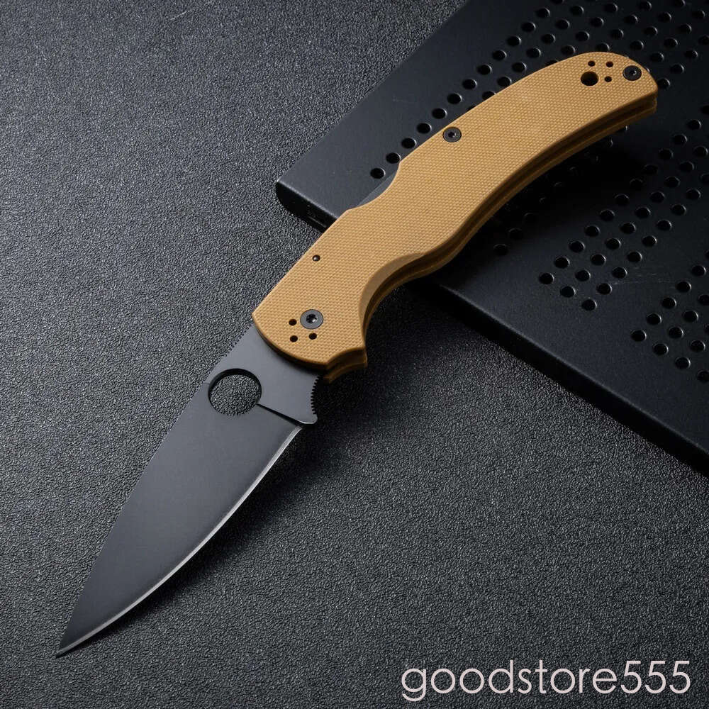 C244CPM Folding Blade Knife 3.7 fixed blade knife S30V pocket knife couteau Blade, G10 Handles