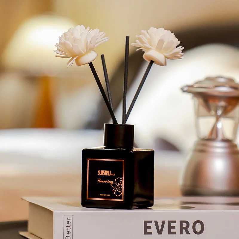 3 Bottles 50ML Aroma Diffuser Set with Rattan Sticks Fragrance Refill No Flame Scented Gift Purifying Air Home Fragrance Product D260317