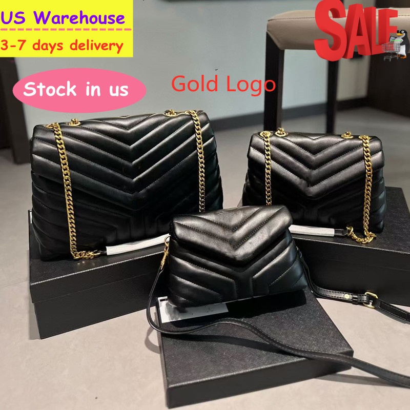 Denim Bag Luxury Designer Bag Blue Jean Shoulder Bag Women Loulou Puffer Suede Designer Bags Black Leather Crossbody Handbag Purse Woman Chain Strap Cross body bag