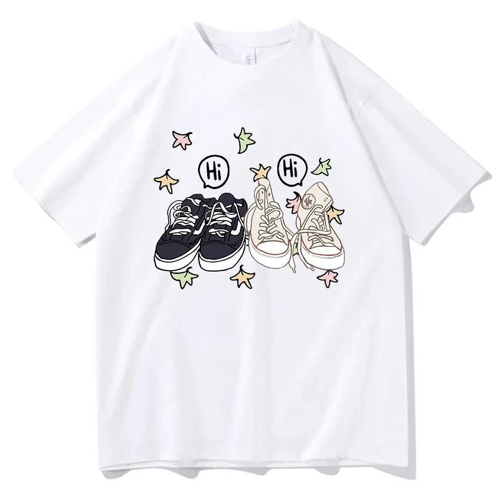T-Shirt Nick Charlie Shoes Hi Clothes Tops Tees Camiseta Womens top casual Short SLeeve T-Shirt For Spring Summe M260317