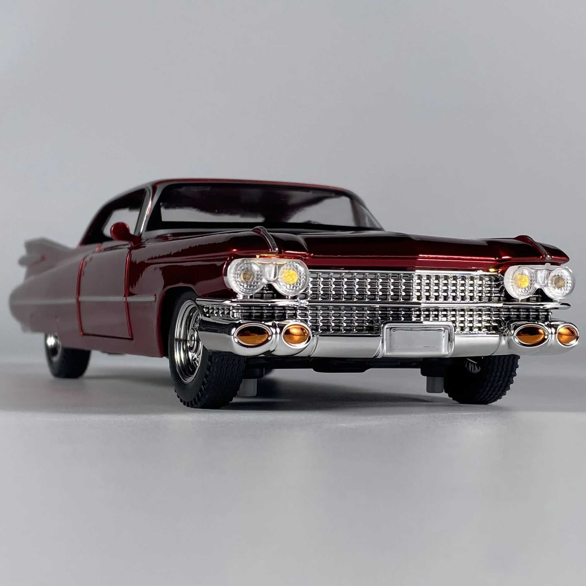 124 Scale Cadillac Eldorado Biarritz 1959 Series 62 Alloy Diecast Metal Model Desktop Ornaments Kids Gift Birthday Present Boys D260317