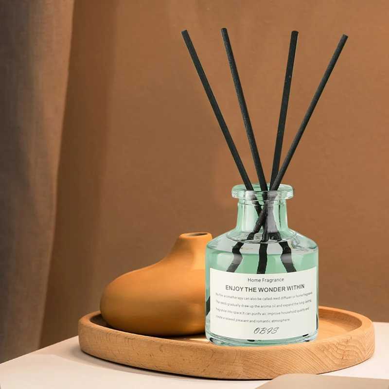 50ml Reed Diffuser Liquid Air Freshener Long-lasting Flameless Aromatherapy Essential Oil Odor Removal Hotel Rattan Fragrance D260317
