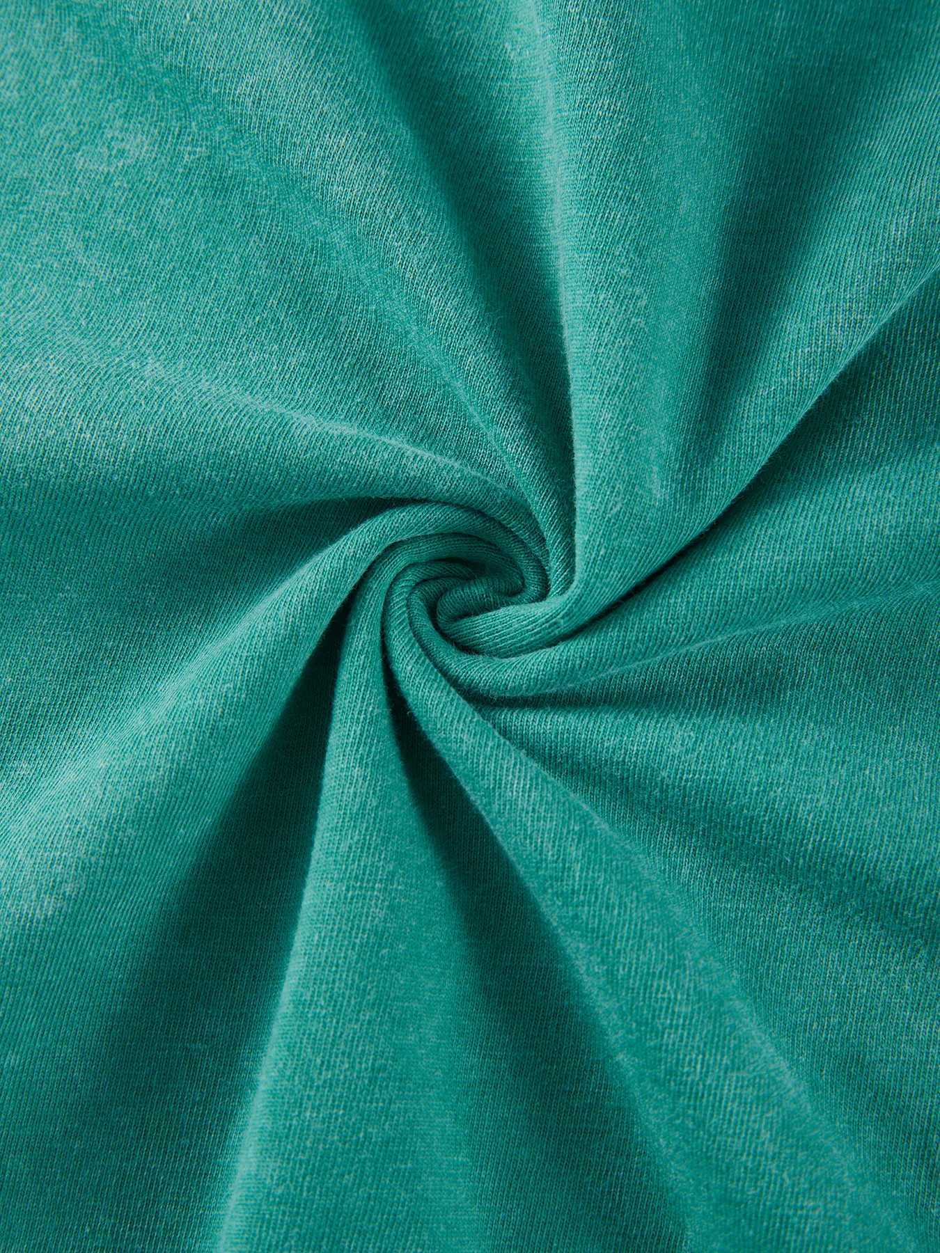 Happy Playing Children Pattern Retro T-Shirt Men Summer Soft Clothing Trendy Crewneck Washed Tops Oversize Cotton Streetwear M260317