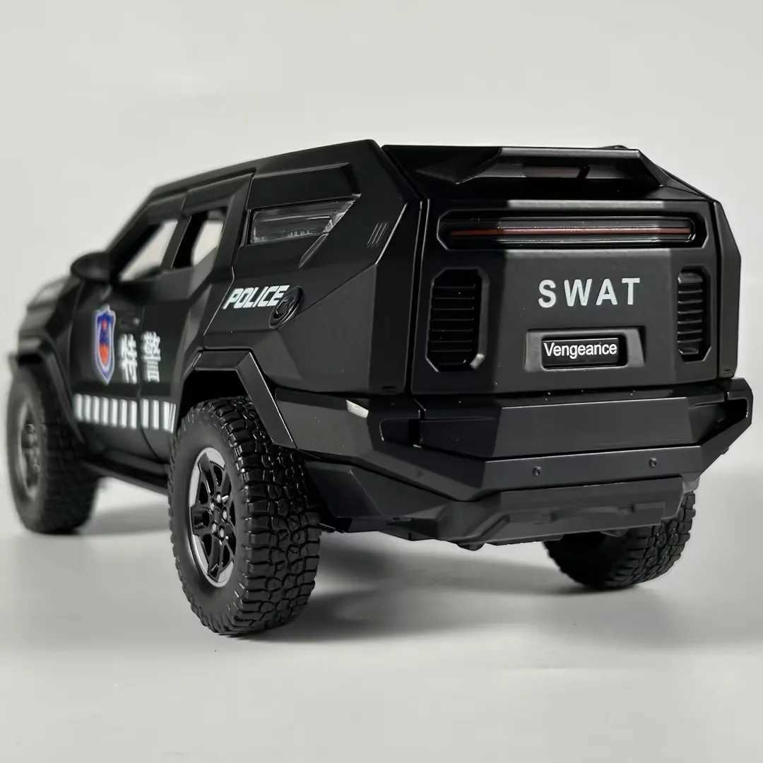 124 Rezvani Vengeance Off Road SUV Alloy Metal Diecast Model Car Home Decoration Collectibles Hobby Display Holiday Ornaments D260317