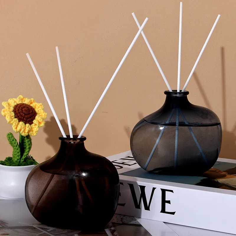 200ml/500ml Reed Diffuser Sets Jasmine Lavender Fireless Rattan Aromatherapy Rose Essential Oil with Fragrant Expanding Sticks D260317