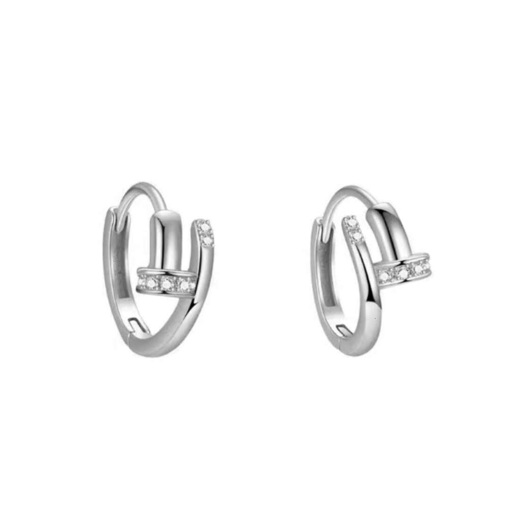 Earrings Diamond Studded Stud For Women Super Shiny Layered Niche Design Sense Earrings Simple Versatile Ear Jewelry Designer Earrings Earrings For Wo