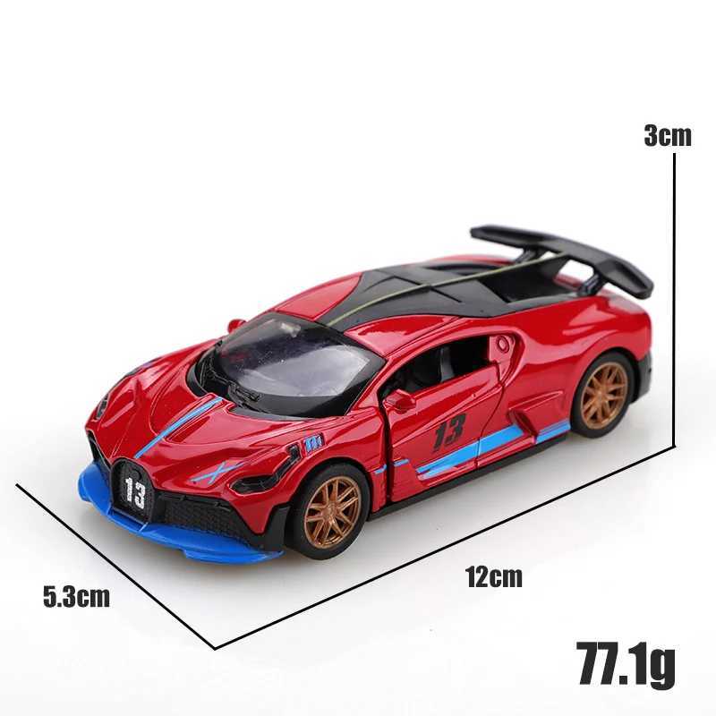 Bagged 136 new alloy DIVO simulation racing toy Diecast car childrens toy gift pull-back openable metal car ornament D260317