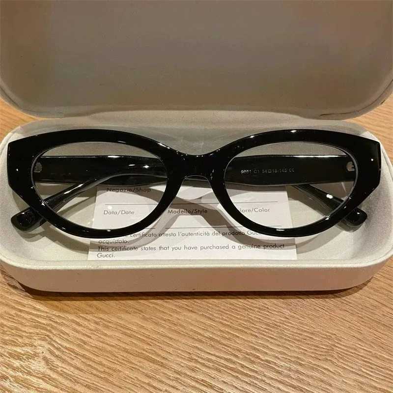 Vintage EYORA Cat Eye Reading Women Anti Blue Ray Myopia Eyewear Photochromic Progressive Prescription Optical Glasses H260316