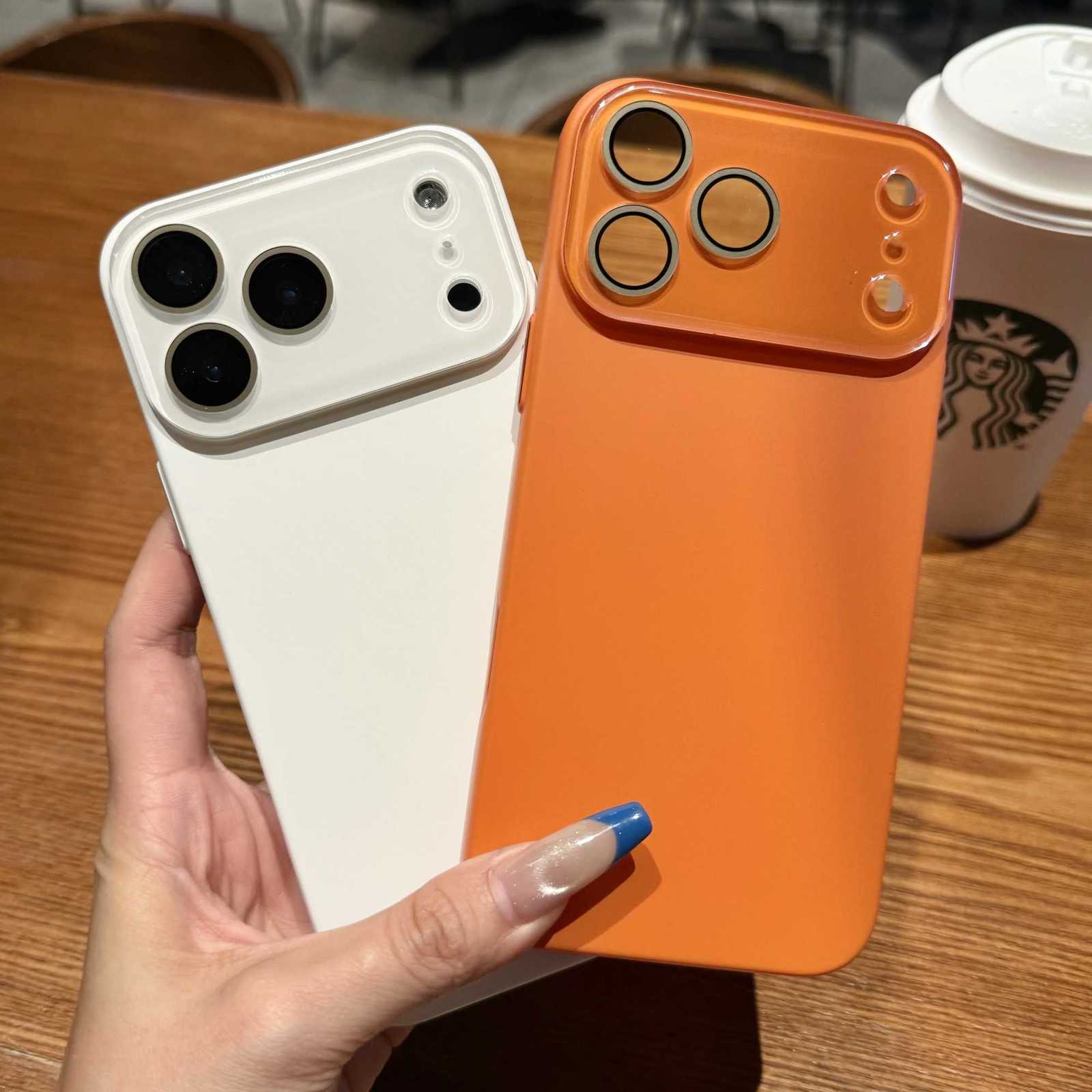 Luxury Nano Lens Protection Case For iPhone 17 Air 16 15 14 Plus 13 12 11 Pro Max Skin-feel Matte Bumper Shockproof Cover C260314