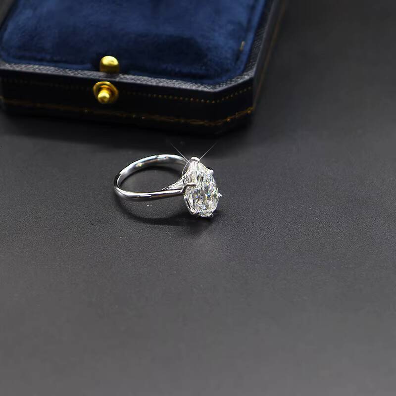 Madonna Lab Grown Diamond Ring GIA Certified Lab Grown 3CT 5CT Lab Grown Diamond Engagement Ring