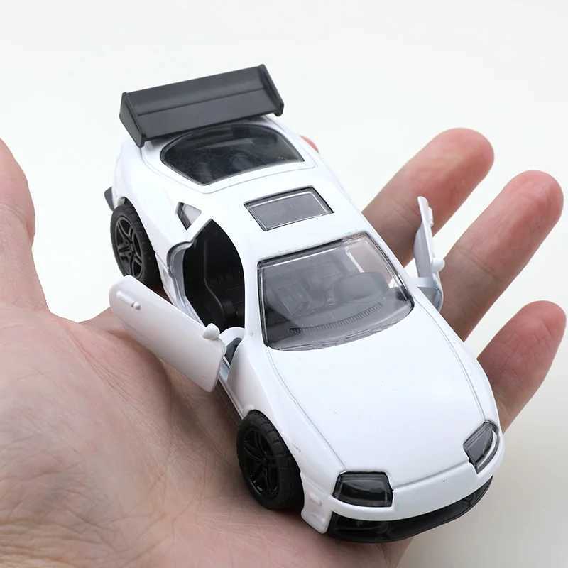 bagged 136 Alloy Car Model modeling Vehicle Supra Racing Sports Pull Back Car Ornaments Collection Toys For Boy child D260317