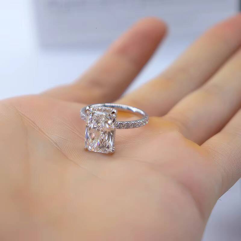 Madonna Lab Grown Diamond Jewelry GIA Certified Lab Grown 3CT 5CT Lab Grown Wedding Diamond Engagement Ring