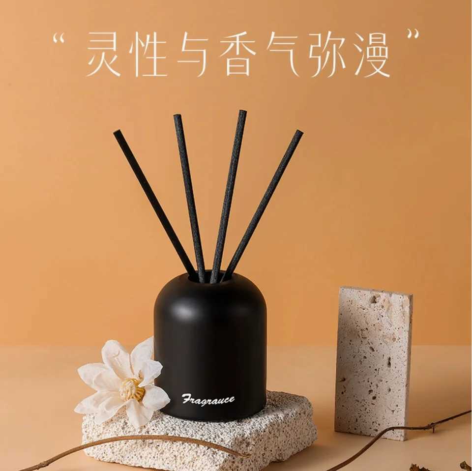 100ML Non-fire Essential Oil Diffusing Indoor Fragrance Rattan Decoration High-grade Natural Fresh Air Home Incense D260317