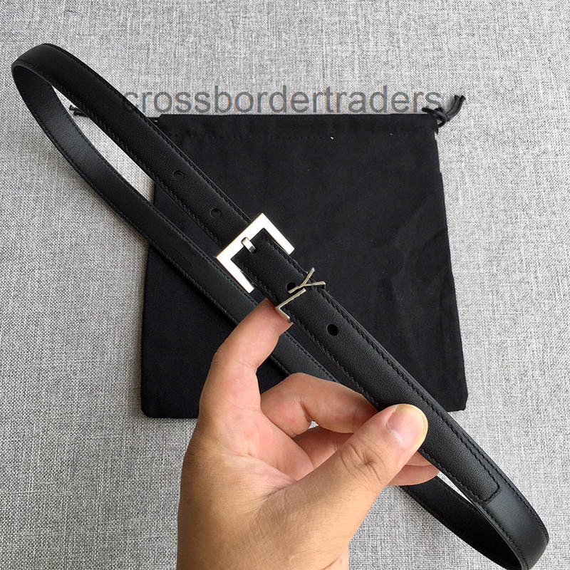 Black belt for Woman Fashion designers belts Gold silver Vintage buckle Man Womens Belts Genuine Cowhide Width 20cm 30cm SAINTlies LAURENTlies yslbelt YSLlies TFX1