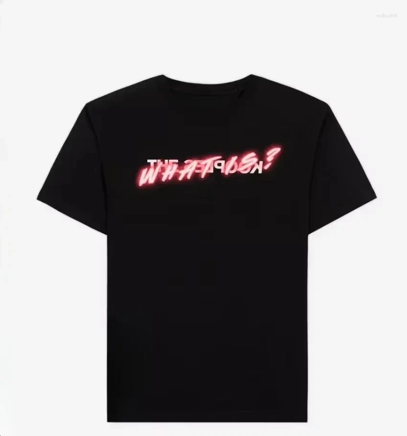 Mens T Shirts 2026 Summer Brand Graphic Printing Men Women Casual Loose T-shirt Kooples Printed O-neck Tops Tees
