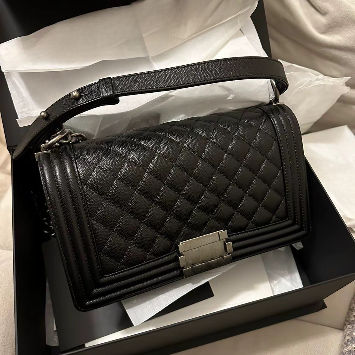 Luxury Designer Lambskin Quilted Flap Bag Women Chain Shoulder Crossbody Messenger Handbag