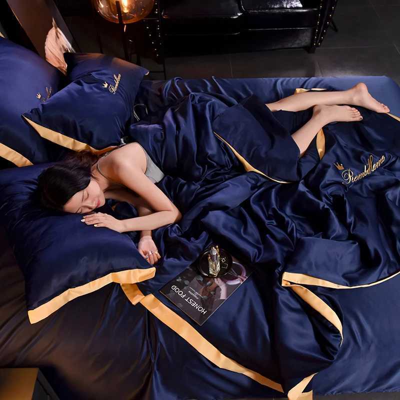 New Ice silk air conditioner summer cooling quilt summer thin quilt that can be washed 1 piece without pillowcase or bed sheet D260317