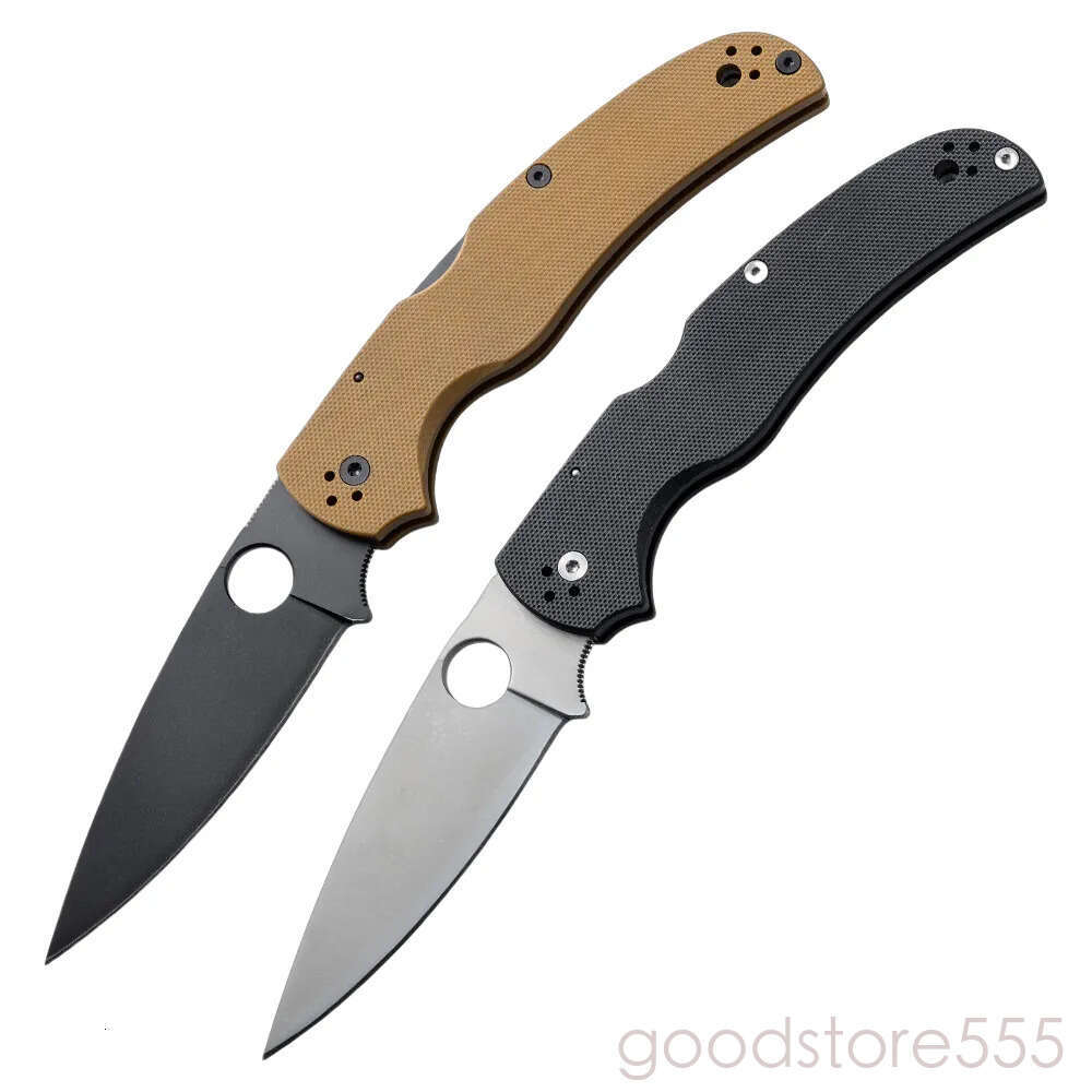 C244CPM Folding Blade Knife 3.7 fixed blade knife S30V pocket knife couteau Blade, G10 Handles