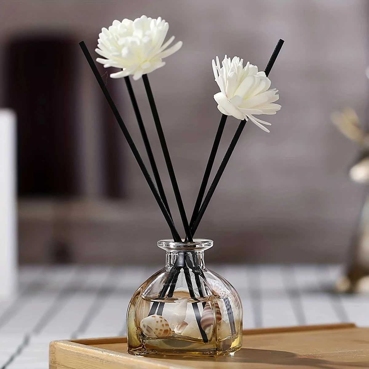 50pcs/100pcs/200pcs-scented toilet water volatile stick summer home decorated with simulated dried rattan volatile perfume stick D260317
