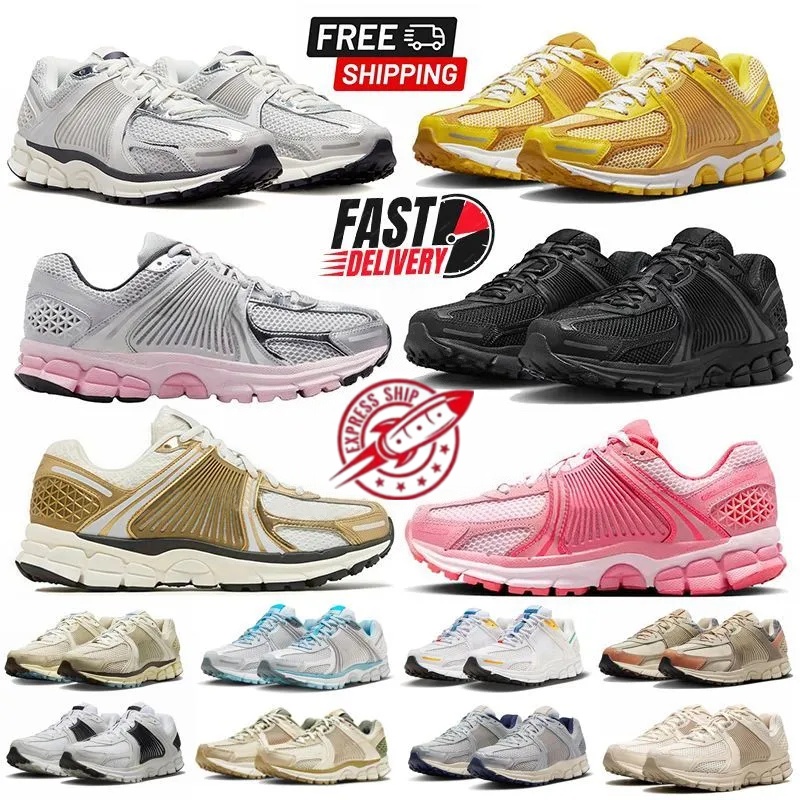 Designer vomero 5 metallic Running mens shoes womens photon dustbink velvet brown yellow ochre anthracite black sesame sneakers