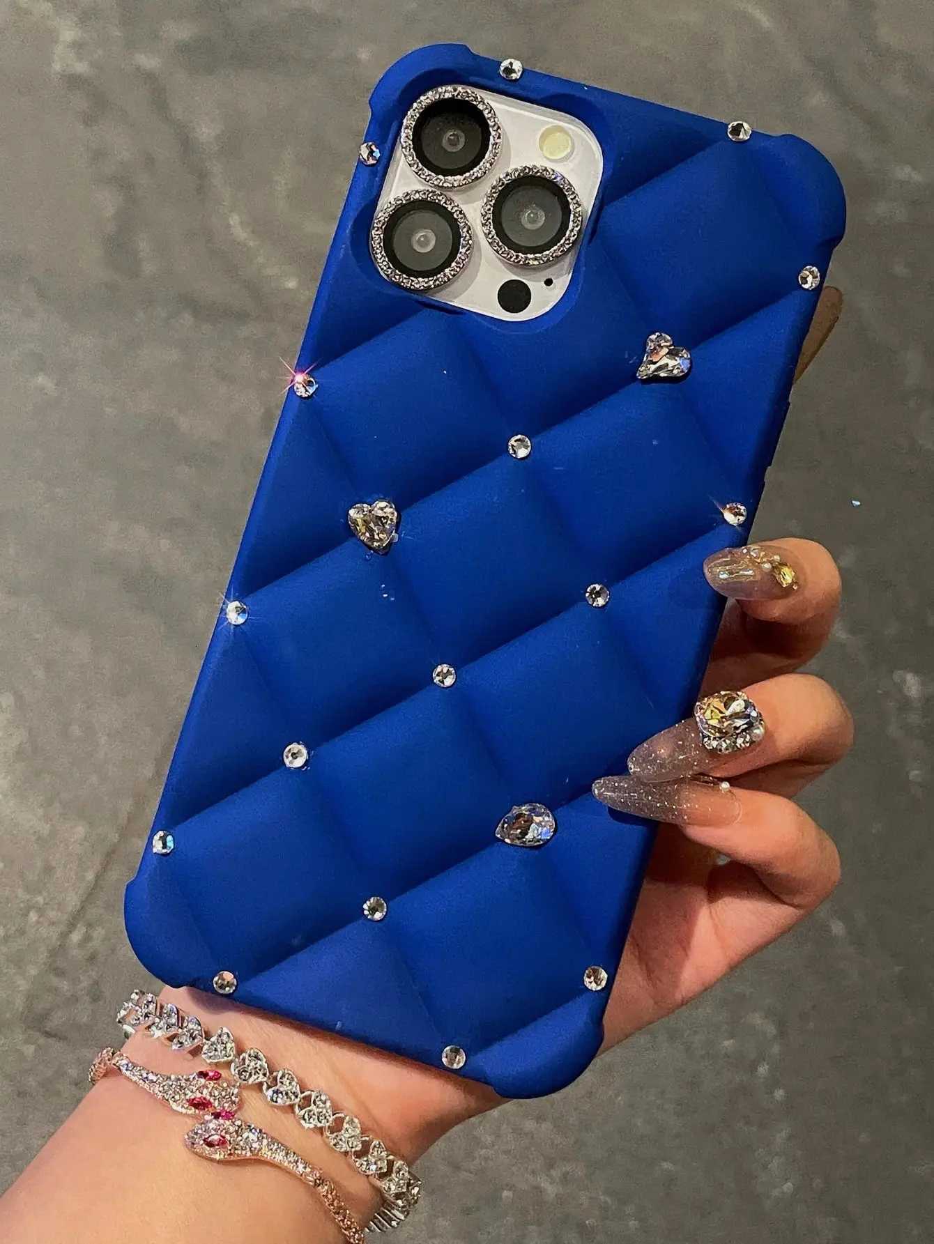 Luxury Designer Glitter Diamond for iPhone 16 Pro Max 13 14 11 12 Pro Bling C Stylish Phone Cover for iPhone 15 17 C260314