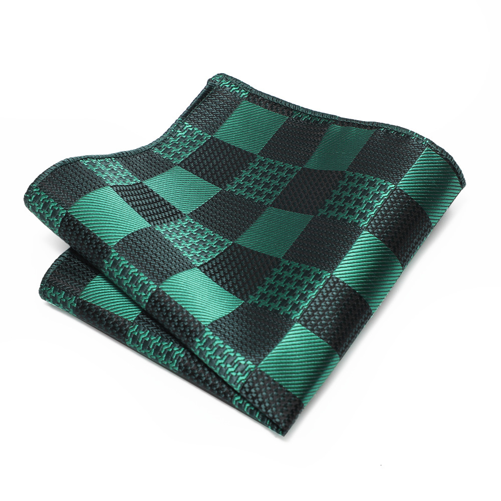 Designer New Men's 2026 Model, Made Of Polyester Material, Stylish Plaid Suit Pocket Square, Formal Striped Handkerchief