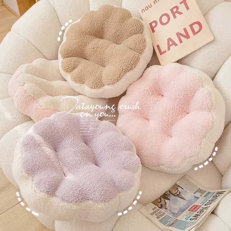 Macaron Biscuit Throw Pillow New Sofa Cushion Super Soft Seat Cushion Cute Pillow Cat Pillow Tatami Seat Cushion D260317