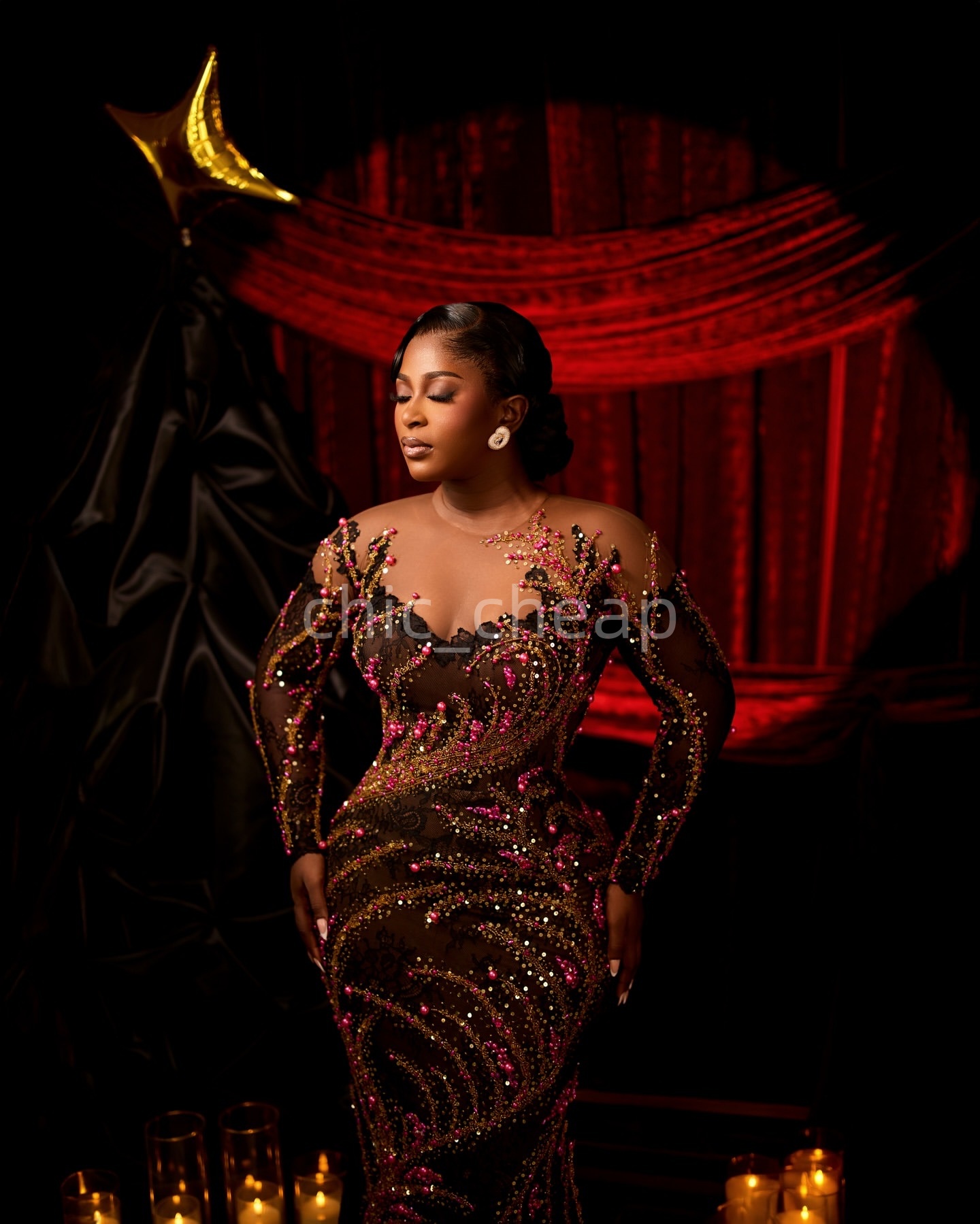 2K26 Aso Ebi Brown Prom Dress 2026 Mermaid Prom Dress Lace Beaded Pearls Lace Vintage Evening Dresses Birthday Party Formal Receiption Gowns Dresses Z