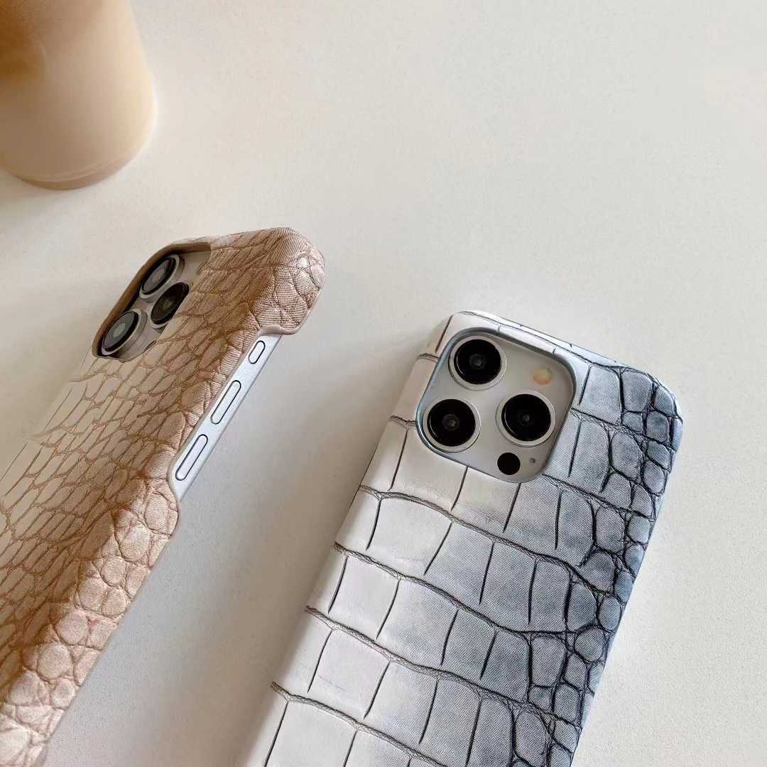 Luxury 3D Hard leather phone case for iphone 15 14 plus 13 12 11 Pro Max snake PU Crocodile pattern Back Cover funda Capa C260314
