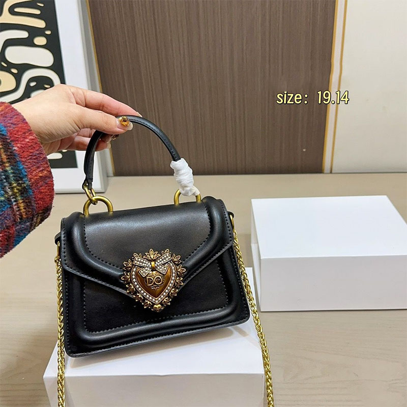 Small Designer Bag Luxury Chains Shoulder Bag Crossbody Bags Black Gold Lady Bag Wallet