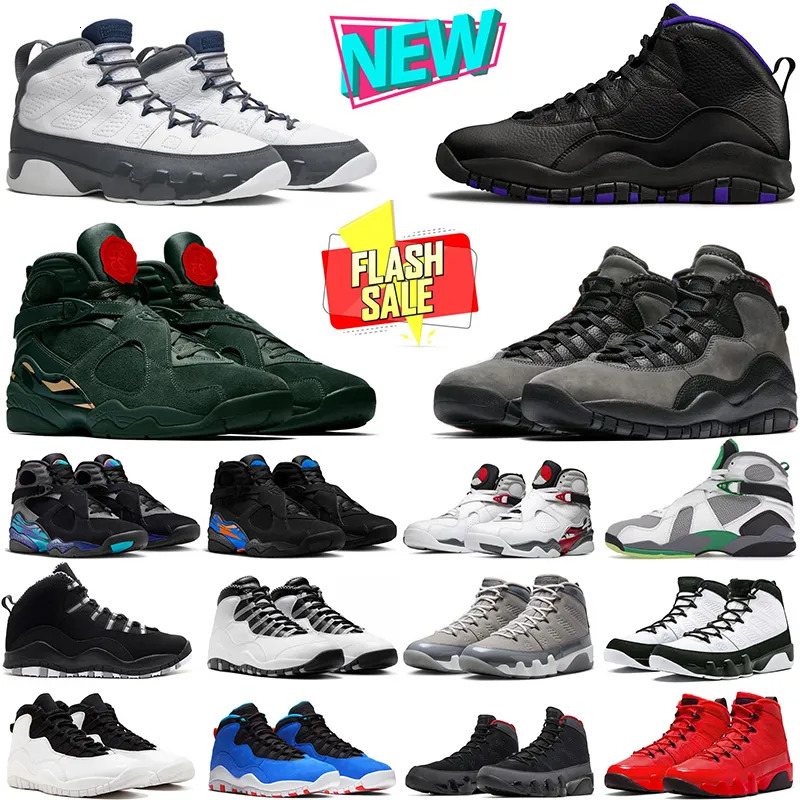 10s shadow steel 8s aqua basketball shoes 9s Space Jam men 8 South Beach 9 Cool Grey Fire black 10 Linen Stealth Chicago mens trainers outdoor sneakers 40-47