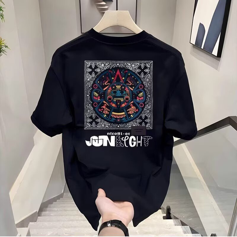 Luxury Brand Designer Clothes Men's Short-Sleeve T-Shirt For Summer, Made Of Pure Cotton, Trendy And Fashionable, Casual And Popular, Versatile T