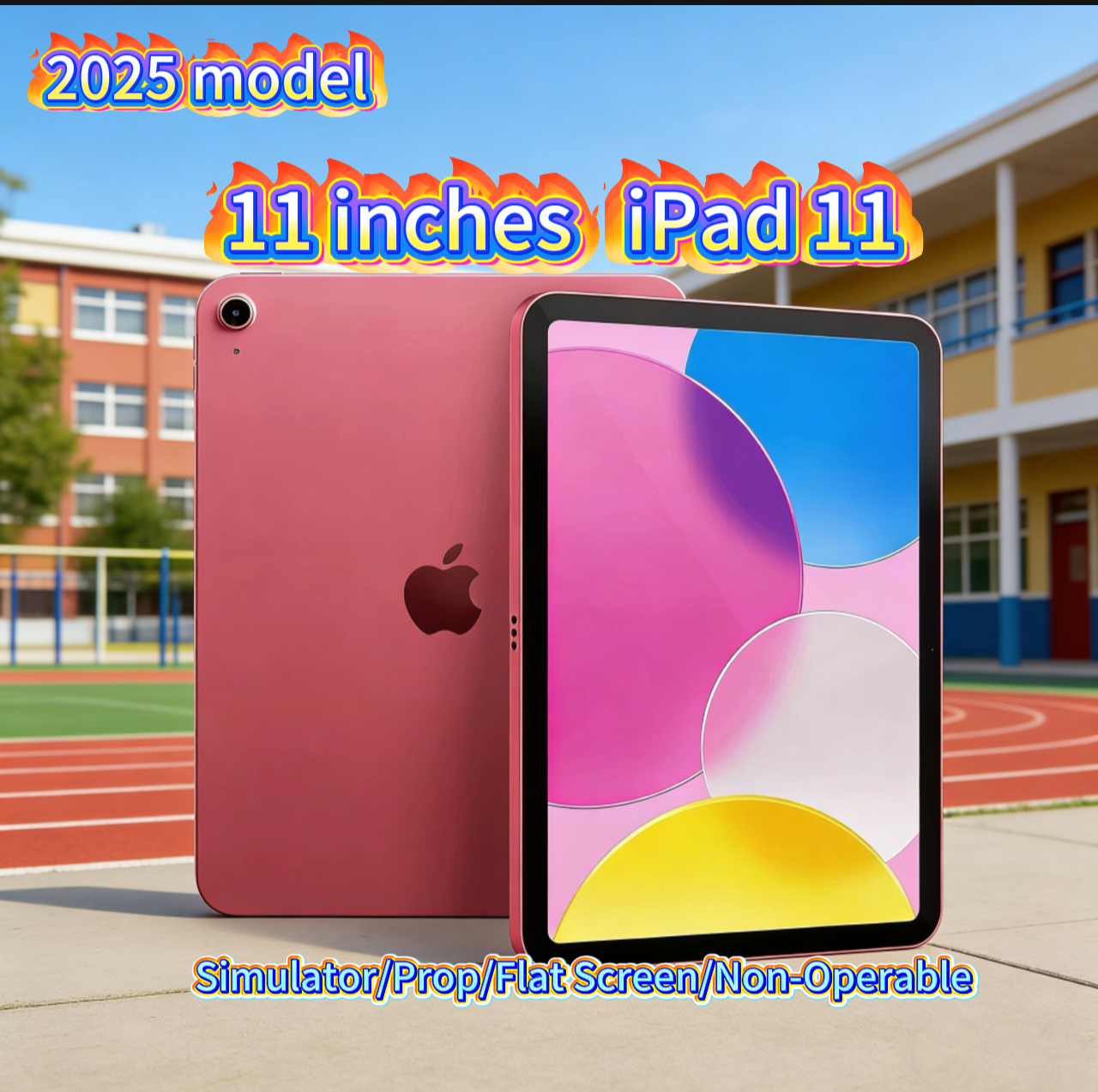 The Apple iPad 11 Tablet Simulator is a simulated tablet computer designed specifically for demonstration purposes.