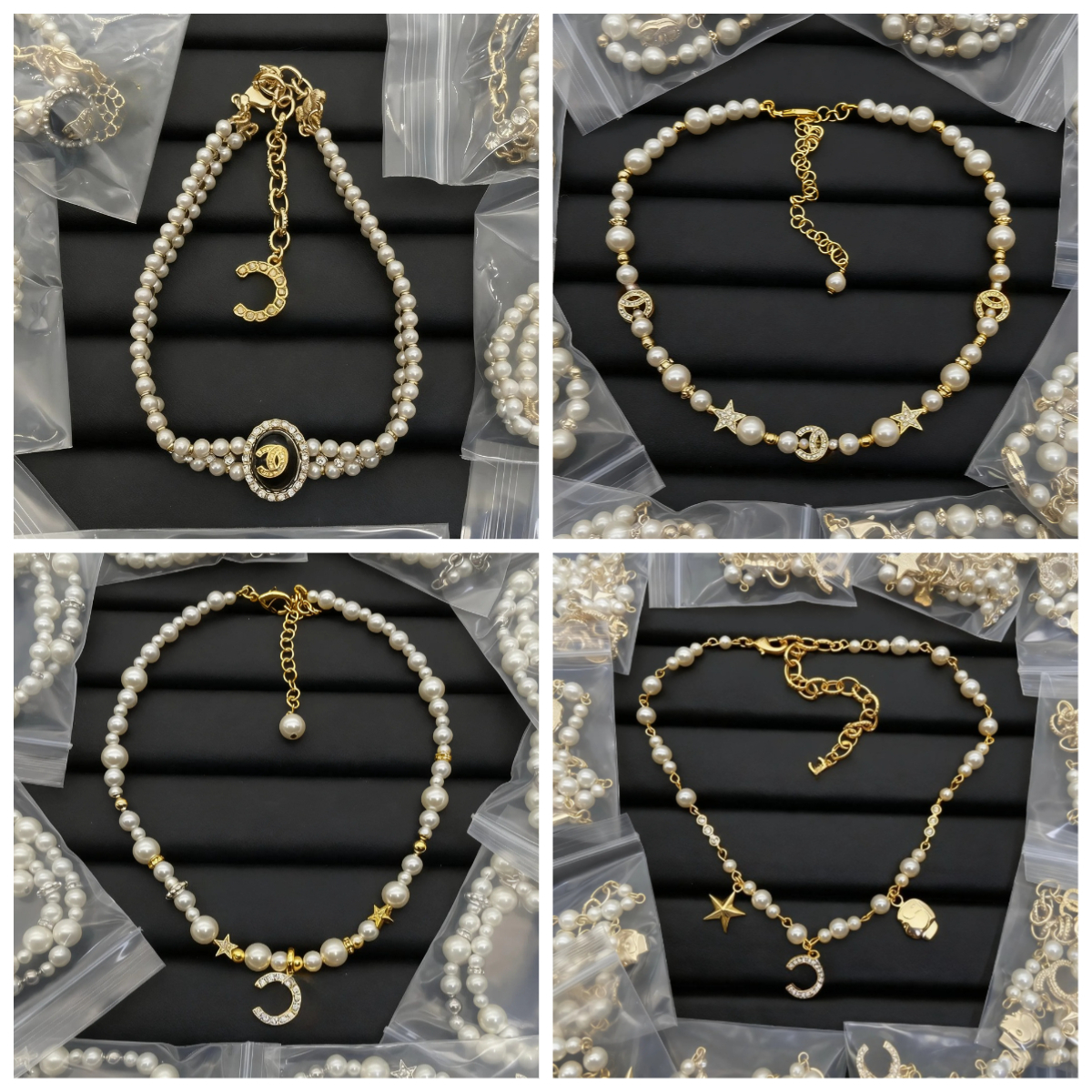 Pearl Necklace Crystal Choker Necklace Charms Jewelry High Quality Copper Chain for Women Pearl Necklace Women Love Gift Charm Necklace