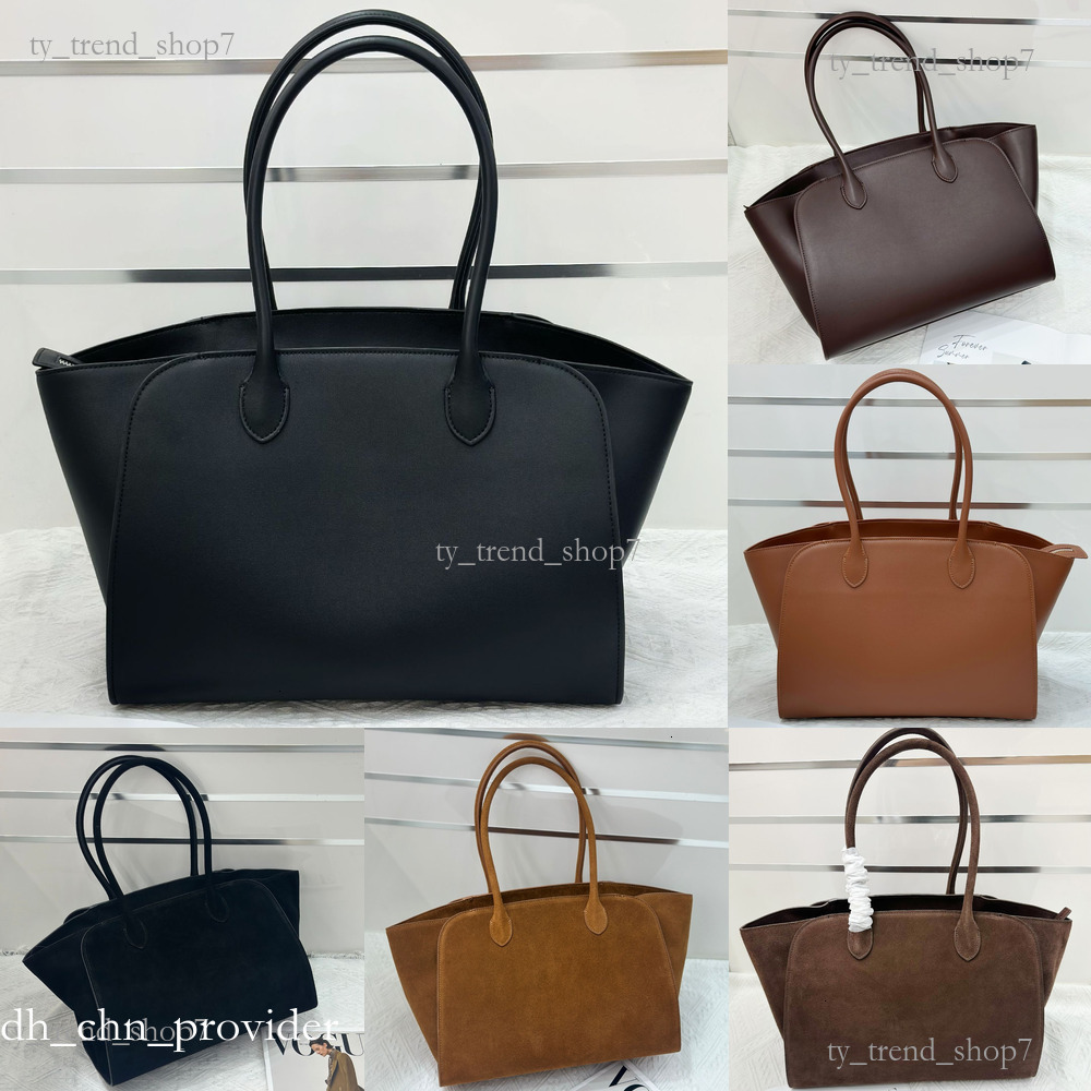 2025 NEW designer row Marlo bag free shipping Niche Marlo 14 17 Women's Bag Marlo14 Handbag Shopping Bag Tote Large Bag suese bag Cowhide Briefcase Underarm Bag 320