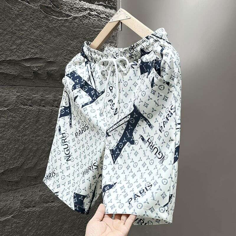 Children's Clothing Boys, Student Loose Casual Pants, Trendy American-Style Knee-Length Shorts, Thin Style For Older Children, Summer Wear Asia S