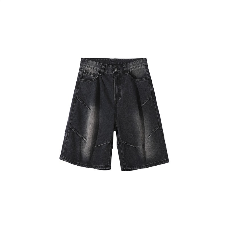 Embroidered Shorts Y2K Streetwear Man Woman Clothing Harajuku Hip Hop Baggy Denim Gym Shorts Gothic Summer Shorts 251215