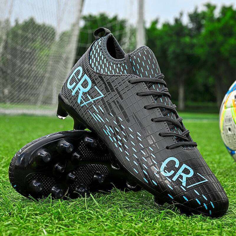 Football Boots Professional Society Cleats TF/FG Soccer Shoes Non-slip Grass Training Sneaker Teenagers Sports Footwear 26H0317